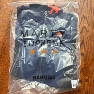 Supreme Nahmias A24 Marty Warm Up Jacket Blue Black Size L Large New Rare Collab